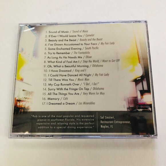 Rob Meads For The Love Of Broadway CD - Picture 2 of 2